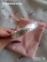 Сребърни гривни с рубини и сапфири, снимка 13