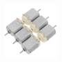 Комплект от 6 броя DC моторчета Mini 130 3V-6V 9100 RPM – за роботи, вентилатори и DIY проекти 10444, снимка 6