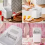 Ледогенератор Adler AD-8800, 105W, 12кг/24ч, 1.4L резервоар, Тъч панел, R600a агент, 2 размера, Бял, снимка 3