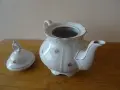 Чайник и захарница Барок български порцелан Сталин Видин 1957 г, снимка 5