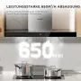 Кухненски абсорбатор COMFEE' 90 см, 650 m³/h, A+++, BLDC мотор, снимка 5