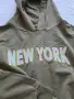 Къс суитшърт с качулка "New York" 💚, снимка 4