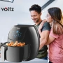 Промоция - Фритюрник AirFryer Voltz OV51980F 1800W, 7.7L, 2 ГОДИНИ ГАРАНЦИЯ, снимка 1
