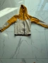 Оригинален Nike tech fleece отанжево и бежаво , размер S, снимка 6