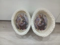 Ръчно изработени великденски кошнички., снимка 4