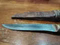 Капански нож с кания изработка от Евгени Таралежа, снимка 3