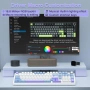 Механична клавиатура AULA F99 Pro Wireless RGB BT 2.4GHz Hot Swap [НОВА], снимка 4