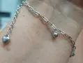 Сребърна гривна., снимка 3