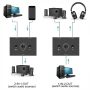 HiFi стерео аудио превключвател 2x1/1x2 – RCA & 3.5 мм жак суичър с Mute бутон за PC и аудио 10472, снимка 5