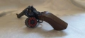 МЕТАЛЕН РЕВОЛВЕР COLT PEACEMAKER С КАПСИ – РЕАЛЕН РАЗМЕР, снимка 6