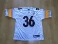 тениска pittsburgh steelers bettis # 36 NFL reebok eамерикански футбол мъжка оригинал размер 48, снимка 1