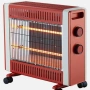 Кварцов отоплител 1500W с 2 степени и мобилни колелца – бързо и безопасно затопляне, снимка 6