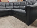 Ъглов диван от естествена кожа , снимка 5