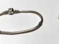 Оригинална Сребърна Гривна PANDORA с 2 броя Талисмани-20,44 грама, снимка 4