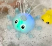 Детска играчка за баня с фонтан и LED светлини – Октопод/Кит, снимка 7