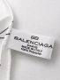 Оригинален копринен шал Balenciaga с лого, снимка 6