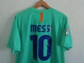 Barcelona Messi Nike 2010-2011 оригинална тениска фланелка Барселона Меси екип 2XL , снимка 3
