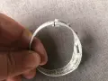 стара сребърна гривна, снимка 7