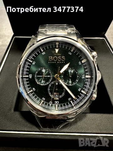 Hugo Boss Pioneer Chronograph - чисто нов мъжки часовник, снимка 4 - Мъжки - 54743026