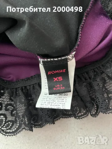 Shein gothic топ, снимка 3 - Потници - 55493943