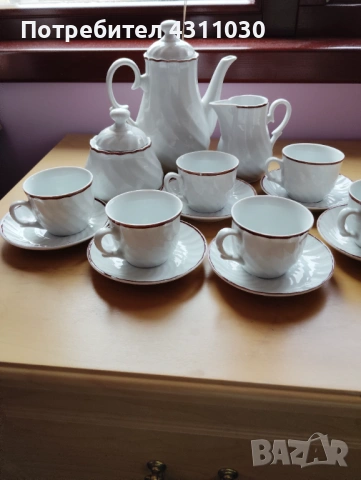 Нови българси  сервизи за кафе от 80-те години, снимка 13 - Сервизи - 54199352