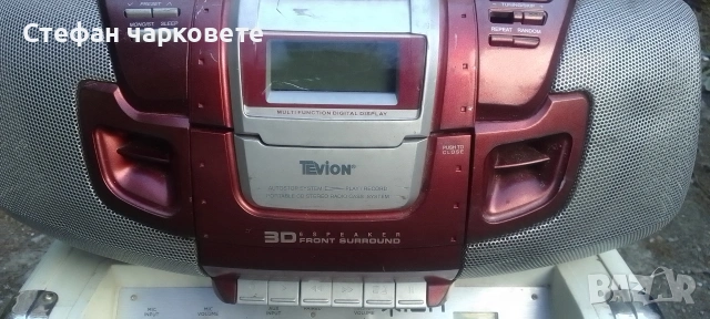Радио касетофон и CD player , снимка 3 - Радиокасетофони, транзистори - 54585242