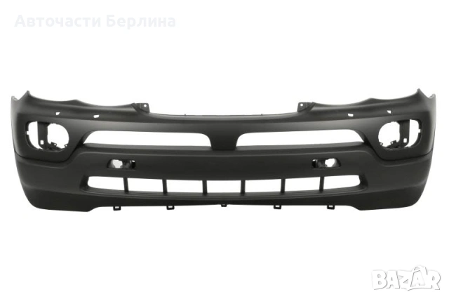 Предна броня с дюзи за фарове с отвори за халогени за BMW X5 BLIC