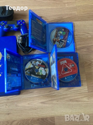 PS 4 SLIM 500GB, снимка 4 - PlayStation конзоли - 54763545