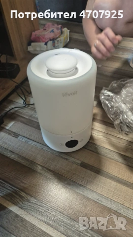 Овлажнител Levoit интелигентен 3L, ултразвуков, автоматично изключване, многоцветен