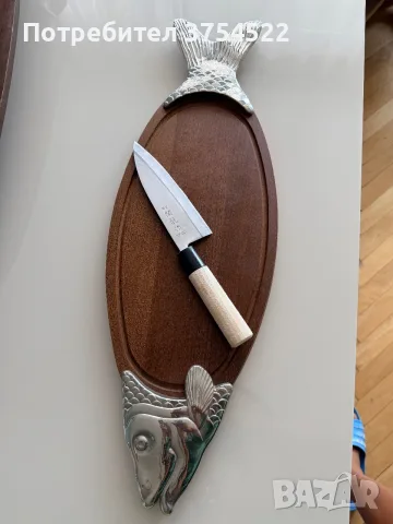Дъска риба за сервиране