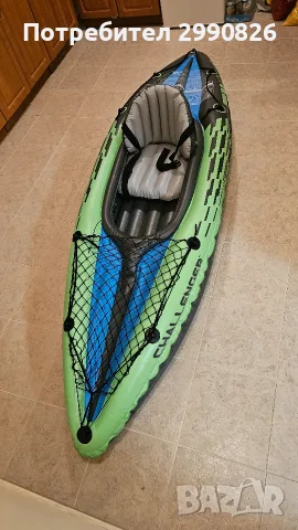 каяк intex challanger k1, снимка 4 - Водни спортове - 55418759