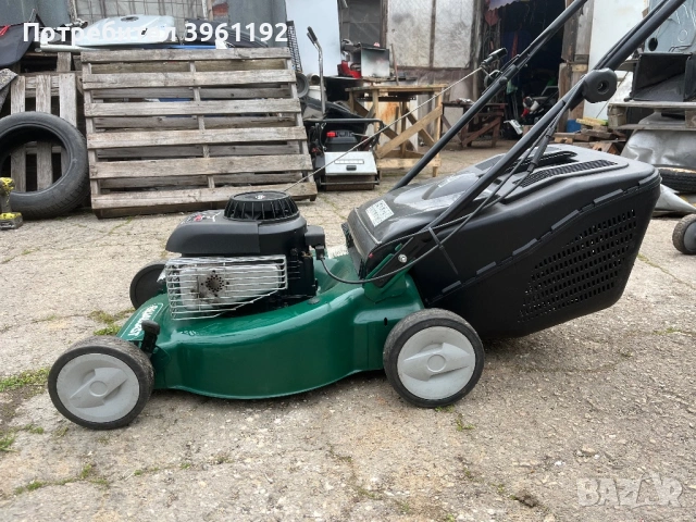 18 : Самоходна моторна косачка Briggs 4.5 hp, снимка 3 - Градинска техника - 54116293