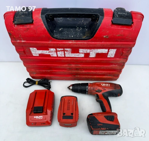 Hilti SFH 22-A - Акумулаторен ударен трискоростен винтоверт 2x22V 5.2Ah, снимка 2 - Винтоверти - 54046338