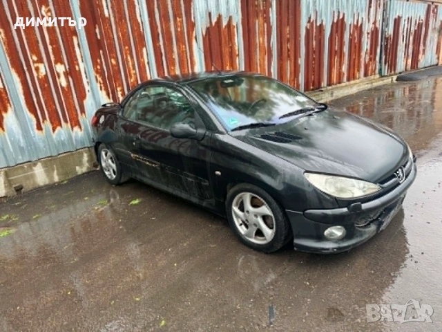 peugeot 206 cc 1.6 16v на части пежо 206 цц кабрио, снимка 2 - Автомобили и джипове - 54662541