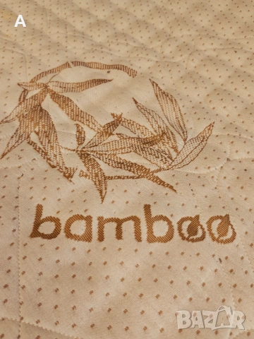 Топ матрак SleepMode Bamboo Massage 160x200 см, 8 см, 10/10 като нов, снимка 2 - Матраци - 55207842