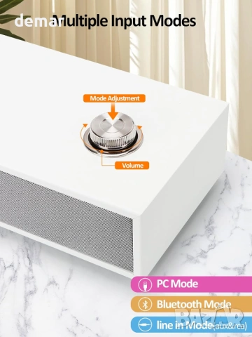 Компютърни високоговорители със субуфер 2.1, 16W, USB захранване, Bluetooth 5.0 и RCA вход, К03, снимка 3 - Аудиосистеми - 54447406