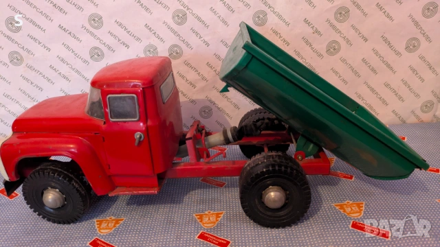 Стара Съветска играчка ЗИЛ, снимка 4 - Колекции - 54176676