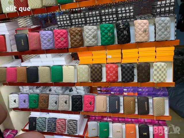 портмонета в кутия Karl legenfeld Gucci Christian Dior yves saint laurent guess 
