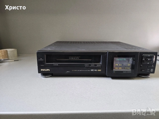 📼 Philips vr6880 📼 vhs с led екран, снимка 3 - Плейъри, домашно кино, прожектори - 54229019