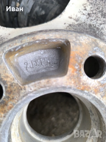 Джанти 15 цола, снимка 2 - Гуми и джанти - 54240870