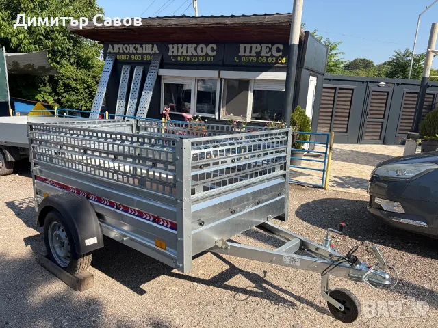 Туристическо ремарке REPO RPP с допълнителни канати до 750kg., снимка 2 - Ремаркета - 55353102