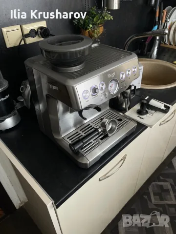 Кафемашина Sage Barista Express , снимка 3 - Кафемашини - 55583644