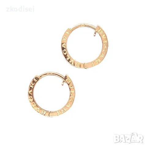 Златни обеци BULGARI 2,95гр. 14кр. проба:585 модел:42498-6