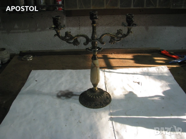 Свещник, снимка 3 - Други ценни предмети - 54322129