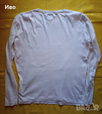 Мъжка блуза Tommy Jeans, дълъг ръкав, размер L, снимка 3 - Блузи - 54438117