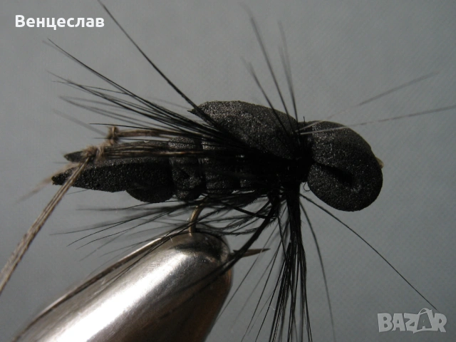 Изкуствени мухи - щурец, снимка 18 - Стръв и захранки - 53851660