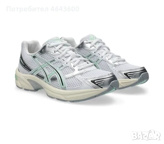 Asics GEL-1130 White/Mint Tint, снимка 5 - Маратонки - 55296445
