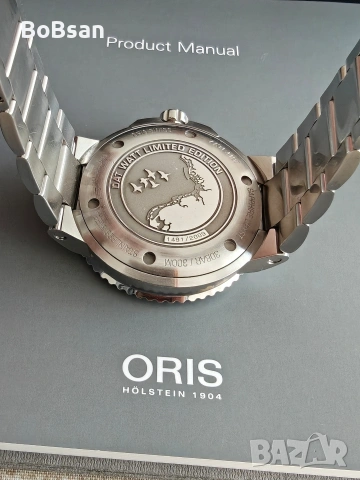 ORIS AQUIS DAT WATT LIMITED EDITION II 743 7734 4197-Set, снимка 12 - Мъжки - 54788499