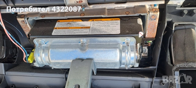 Airbag пасажер от NISSAN MICRA K12 1.2I 65К. С 2009г. , снимка 2 - Части - 55234386