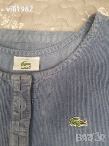 Детска Джинсова Рокля Lacoste размер 12, снимка 3 - Детски рокли и поли - 54023944